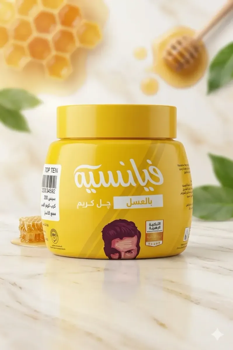 جل "فيانسيه للشعر " للشعر التركيبة الذهبية ١٢٥ مل