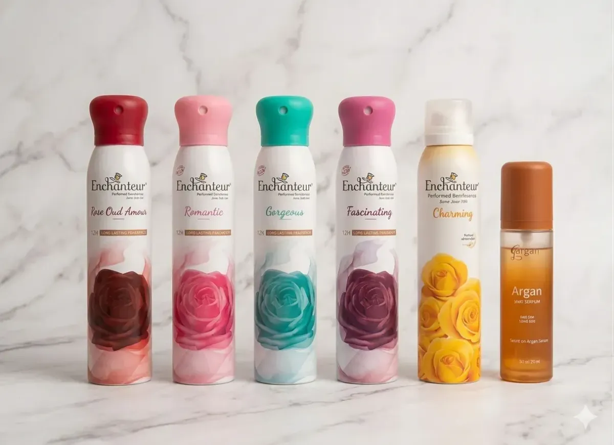 مجموعة إنشانتر (Enchanteur) سبري مزيل عرق بروائح جذابة
