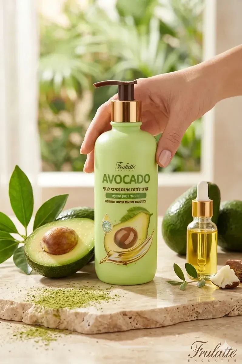 كريم ترطيب الجسم المكثف بالأفوكادو (العبوة الكبيرة400ml)