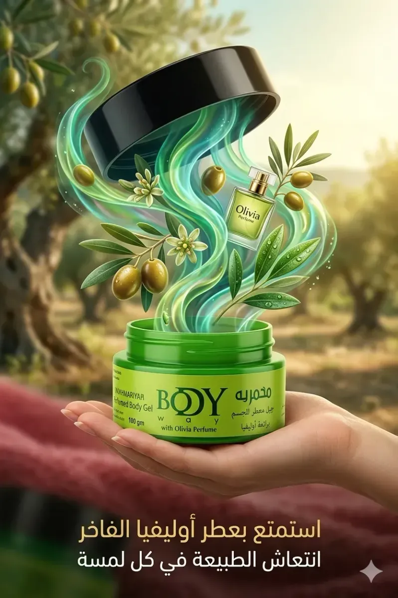 مخمرية "بودي واي" بعبير أوليفيا (Body Way - Olivia Essence) برائحة الزهور