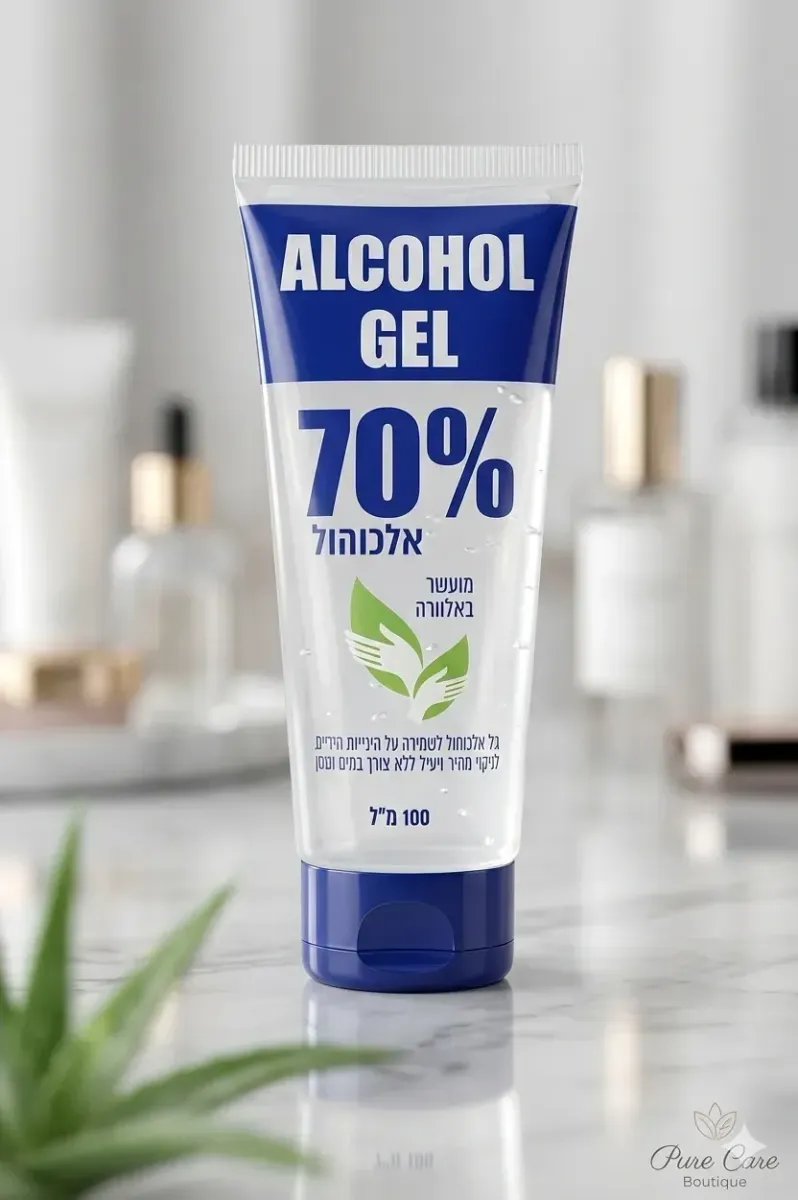 جل معقم لليدين" تركيز كحول 70%" 100ml
