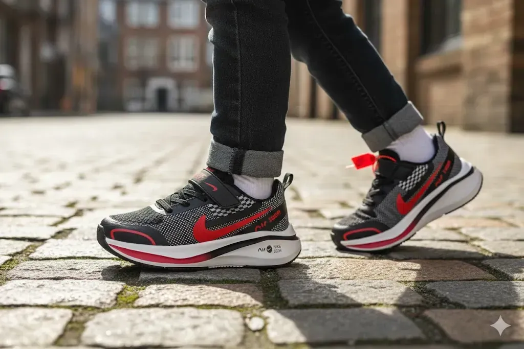 حذاء NIKE سنيكرز ولادي رياضي مريح بتصميم عصري