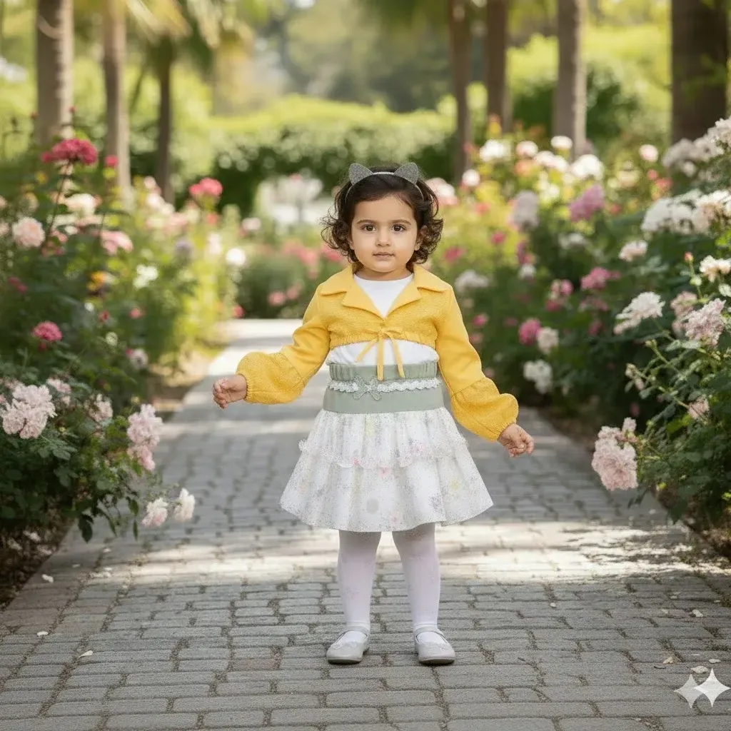 طقم "نسمة الربيع" - 3 قطع بتصميم حيوي ومنعش