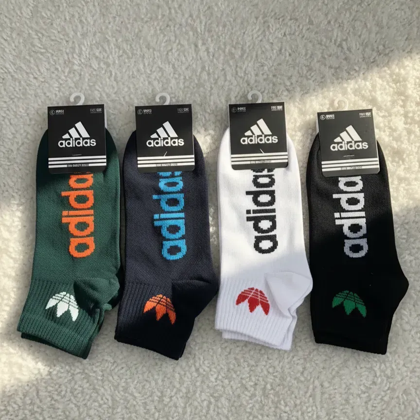 جوارب Adidas "أيكونيك" – أربعة ألوان