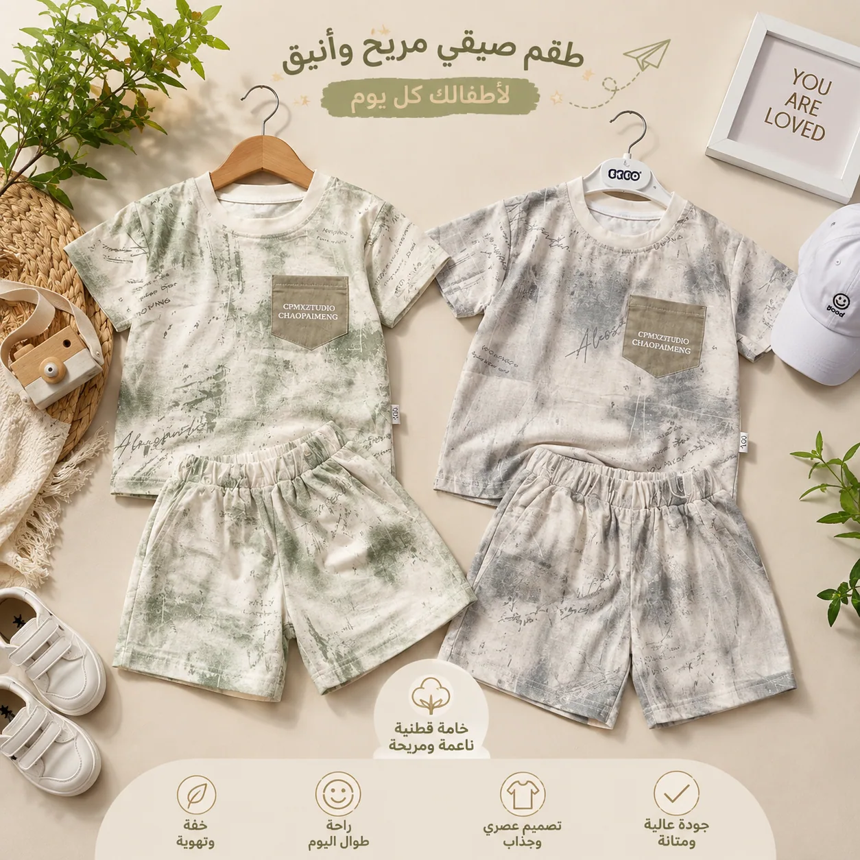 طقم ماربل كيدز