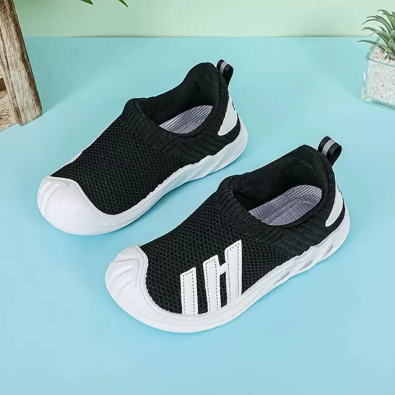 StrideFlex Kids Mesh Slip